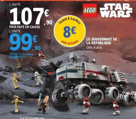 LEGO Star Wars Le Juggernaut de la République