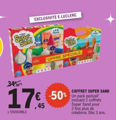 COFFRET SUPER SAND
