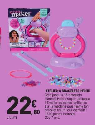 ATELIER À BRACELETS HEISHI