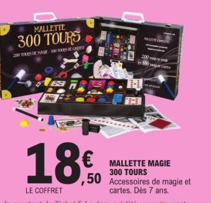 MALLETTE MAGIE 300 TOURS