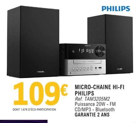 MICRO-CHAINE HI-FI PHILIPS