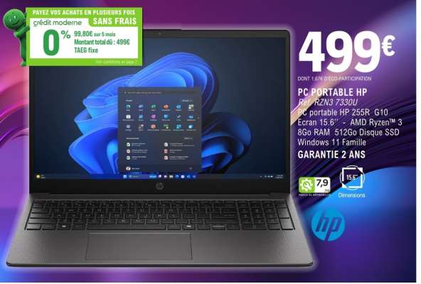 PC PORTABLE HP