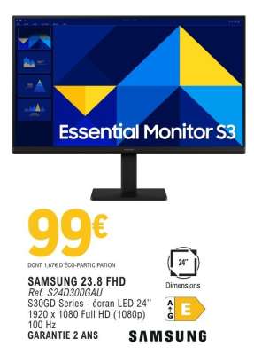 SAMSUNG 23.8 FHD