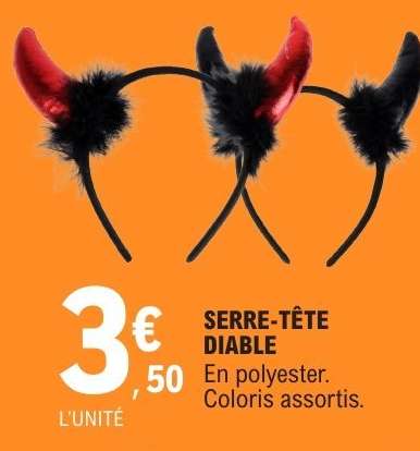 SERRE-TÊTE DIABLE
