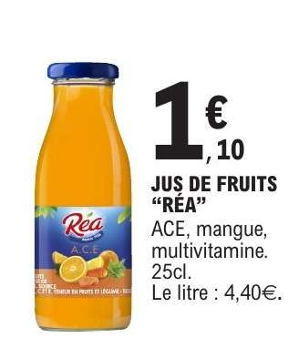 Jus de Fruits "Réa"