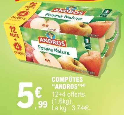 COMPÔTES “ANDROS”