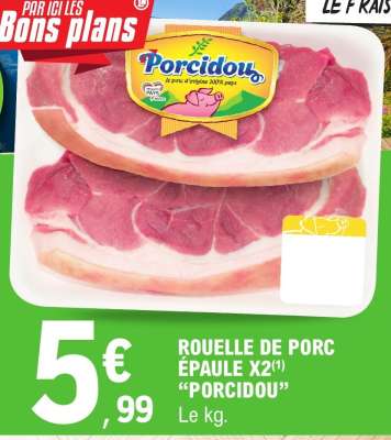 ROUELLE DE PORC ÉPAULE X2 "PORCIDOU"
