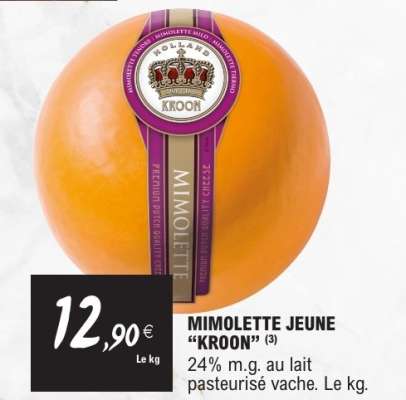 Mimolette Jeune 'Kroon'