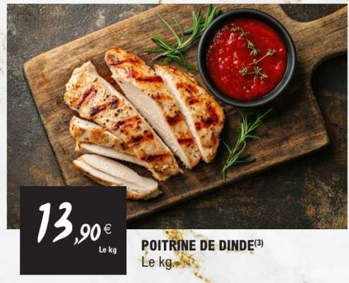 POITRINE DE DINDE
