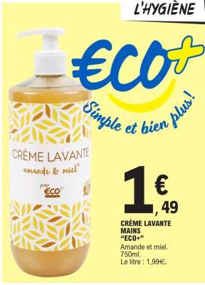 CRÈME LAVANTE MAINS “ECO+”