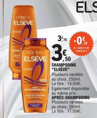 SHAMPOOING “ELSÈVE”