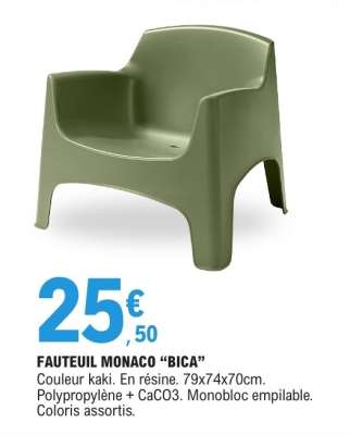 FAUTEUIL MONACO “BICA”