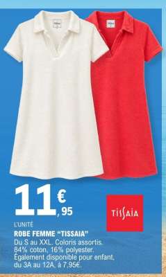 ROBE FEMME 'TISSAIA'