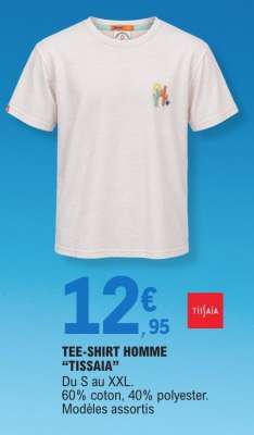 TEE-SHIRT HOMME "TISSAIA"