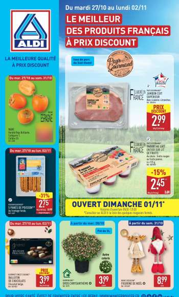Catalogue ALDI - 27/10/2026 - 02/11/2026.