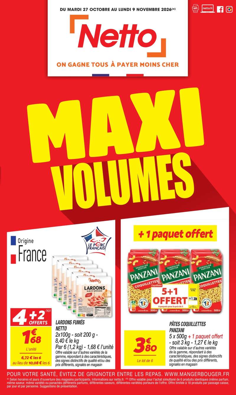 Catalogue Netto - 27/10/2026 - 09/11/2026.