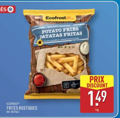 Ecofrost Frites Rustiques