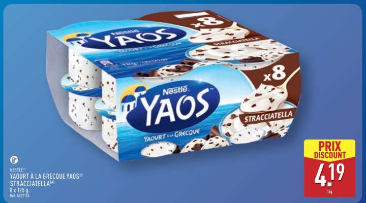 Nestlé Yaourt à la Grecque YAOS Stracciatella