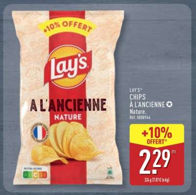 LAY'S® CHIPS À L'ANCIENNE