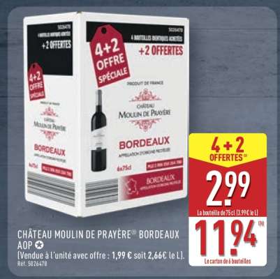 CHÂTEAU MOULIN DE PRAYÈRE® BORDEAUX AOP