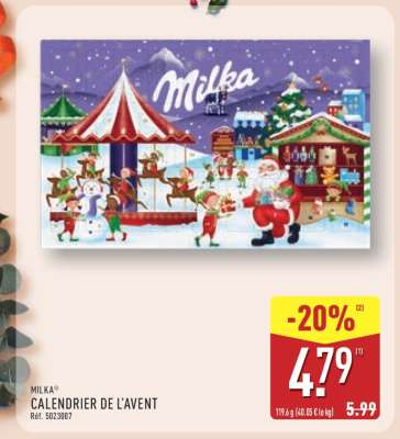Milka Calendrier de l'Avent