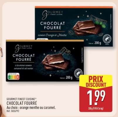 Chocolat Fourré