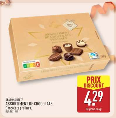 ASSORTIMENT DE CHOCOLATS