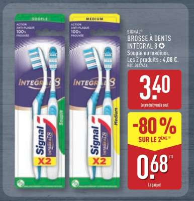 SIGNAL Brosse à dents INTEGRAL 8