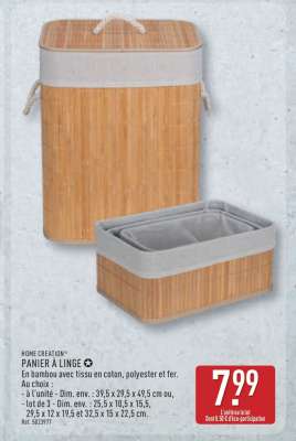 Panier à linge