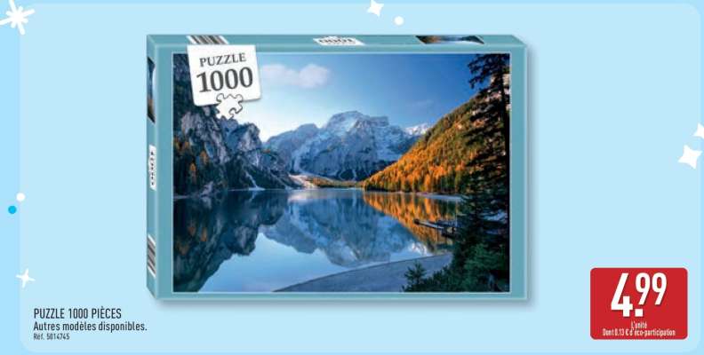 Puzzle 1000 pièces
