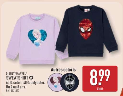 DISNEY®MARVEL® SWEATSHIRT