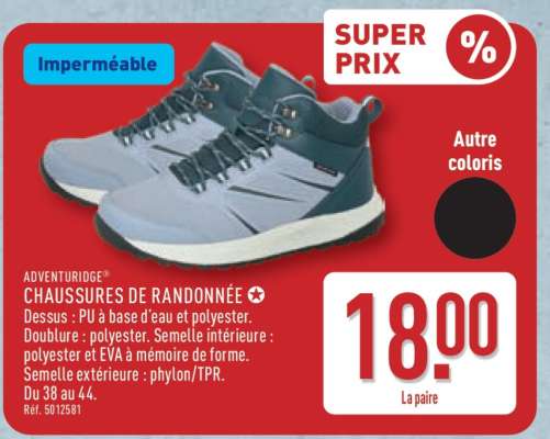CHAUSSURES DE RANDONNÉE