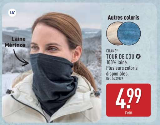 CRANE® TOUR DE COU