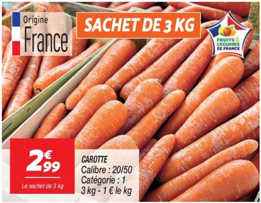 SACHET DE 3 KG