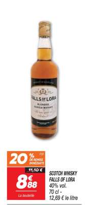 Scotch Whisky Falls of Lora