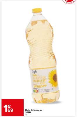 Huile de tournesol