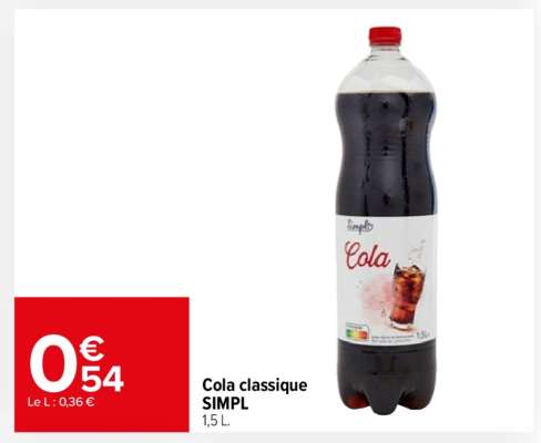 Cola classique SIMPL