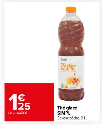 Thé glacé SIMPL