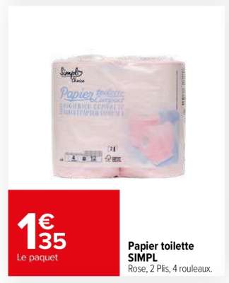 Papier toilette SIMPL