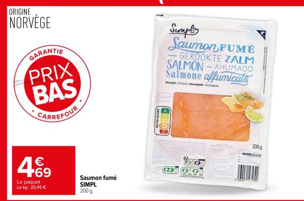 Saumon fumé SIMPL