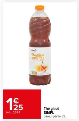 Thé glacé SIMPL