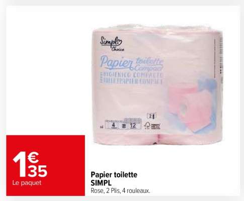Papier toilette SIMPL