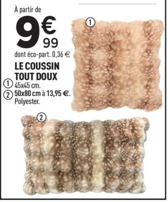 LE COUSSIN TOUT DOUX