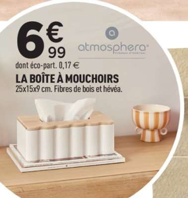 LA BOÎTE À MOUCHOIRS