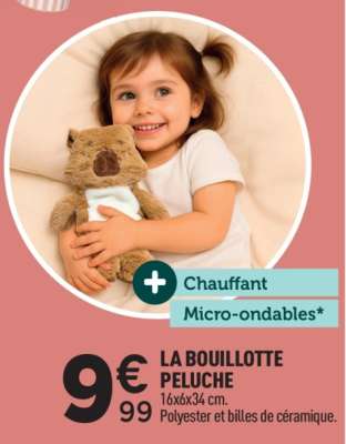 LA BOUILLOTTE PELUCHE