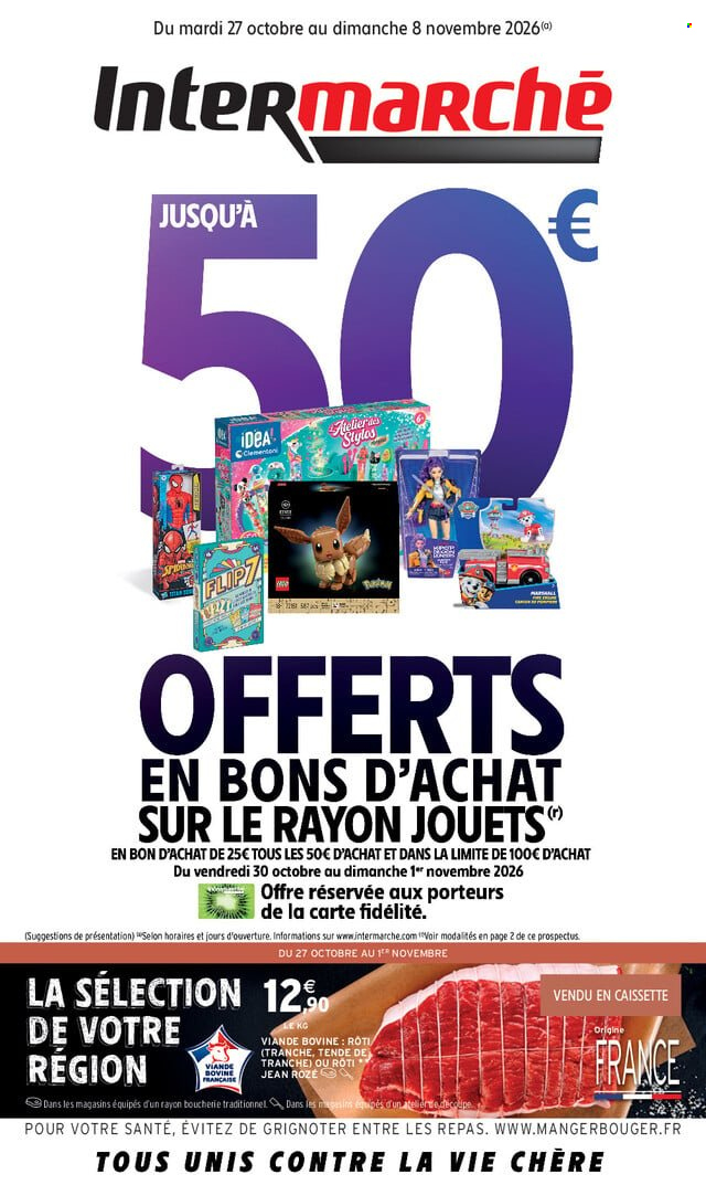 Catalogue Intermarché Express - 27/10/2026 - 08/11/2026. Page 1