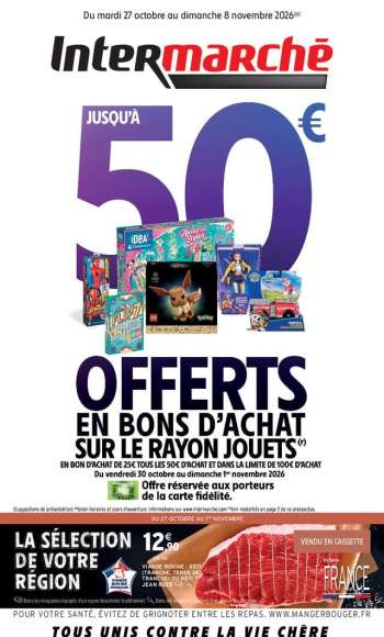 Catalogue Intermarché Express - 27/10/2026 - 08/11/2026.