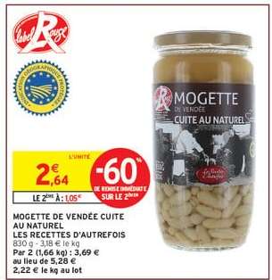 Mogette de Vendée Cuite au Naturel