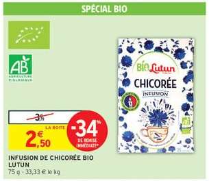 INFUSION DE CHICORÉE BIO LUTUN