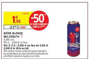 Bière Blonde Belzebuth